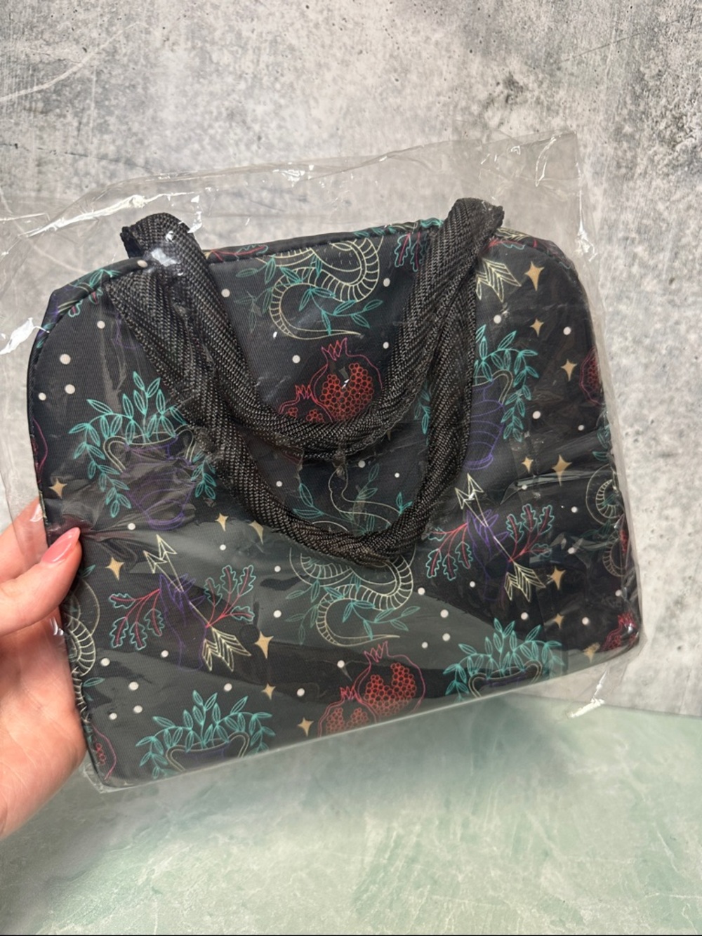 Illumicrate Exclusive Fabric Greek Mythology Journey To The Underworld Lunch Bag